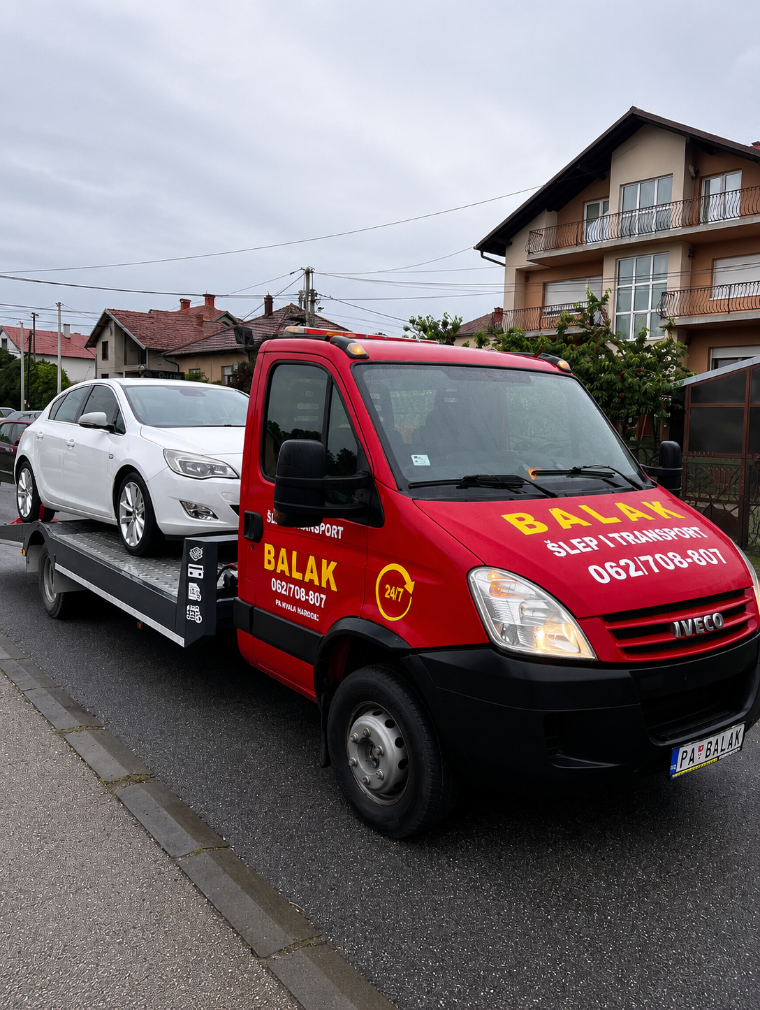 VW Up šlep