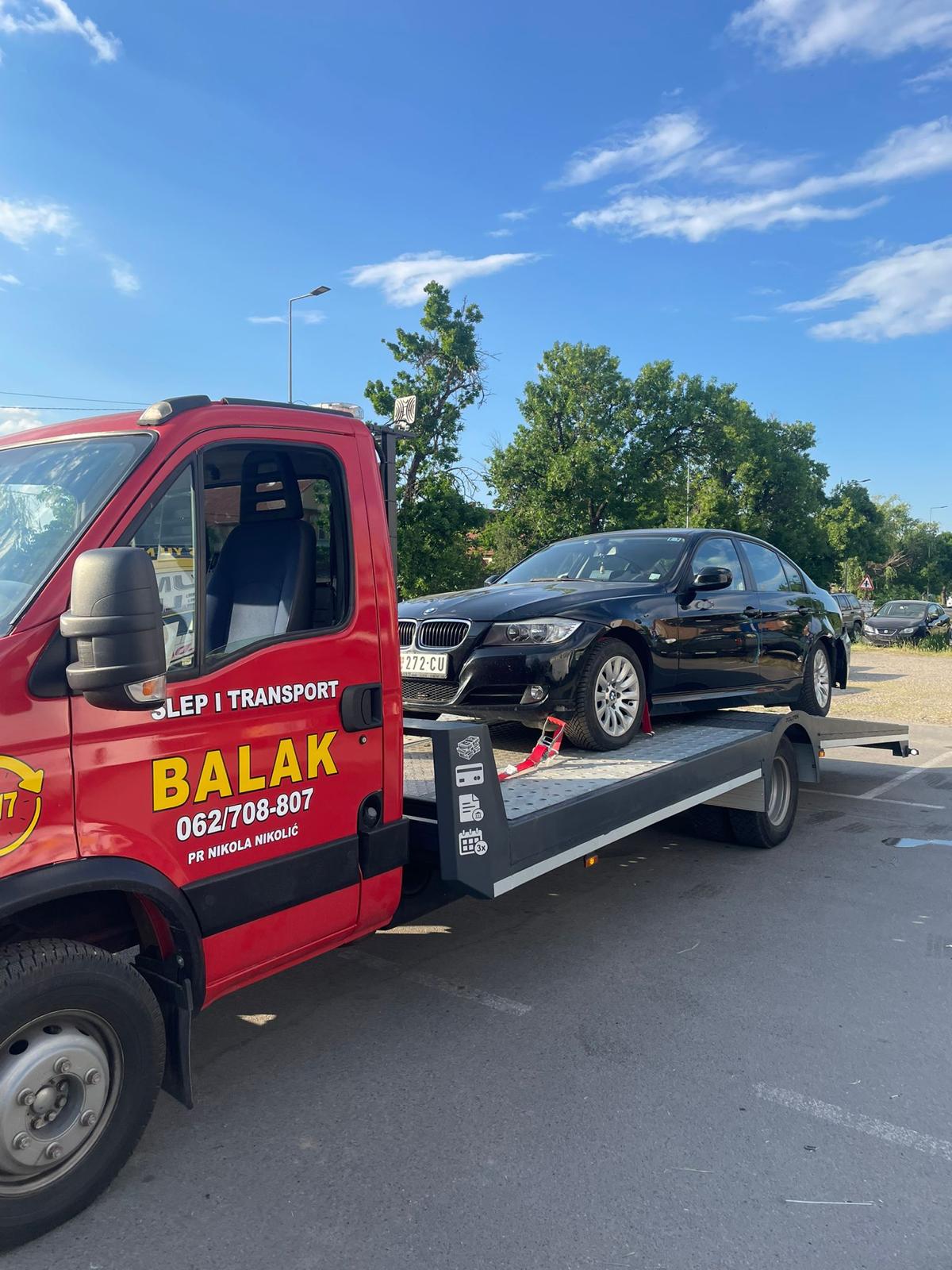 BMW šlep Beograd